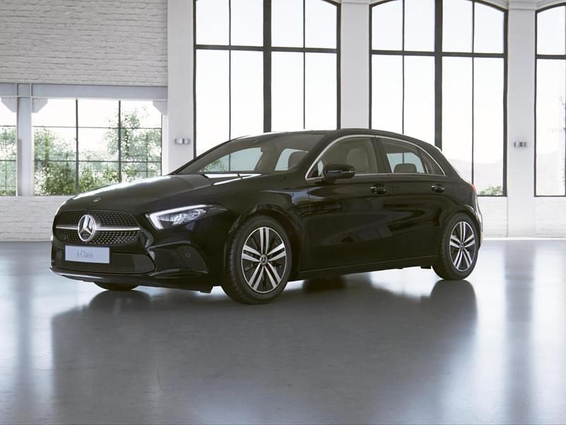 Unilack nachtschwarz Gebraucht 2021 Mercedes A250 Progressive Limousine | 22.689 € (Guter Preis) - Bild 1/4