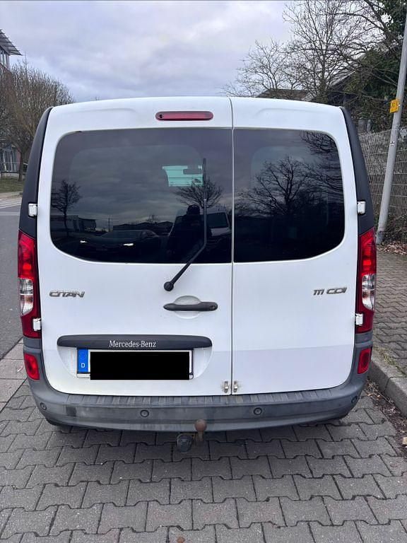 Gebraucht Mercedes Citan 111 110 PS (80 kW) 2015 Weiß Van / Kleinbus
