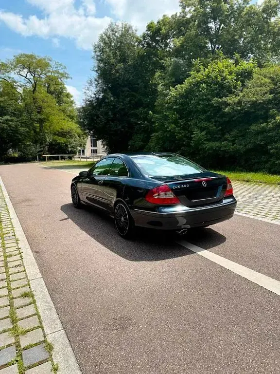 Gebraucht Mercedes CLK280 Elegance 231 PS (169 kW) 2007 Schwarz Coupé