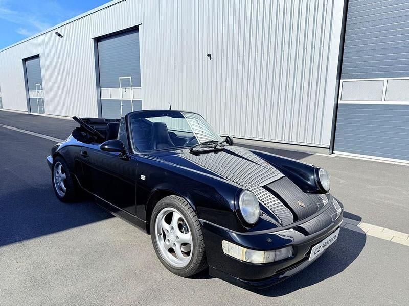 Gebraucht Porsche 911 Carrera 4 Cabriolet 250 PS (183 kW) 1990 Schwarz Cabrio