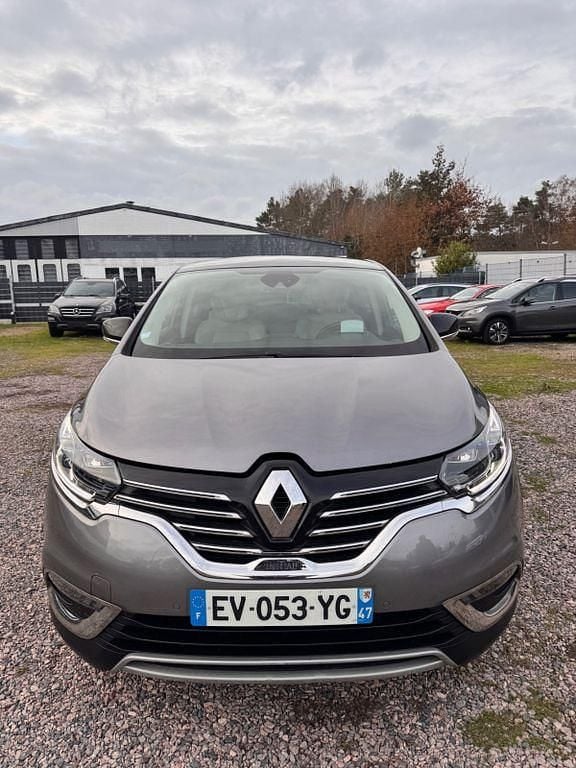 Grau Gebraucht 2018 Renault Espace Initiale Paris Van / Kleinbus | 13.900 € (Guter Preis) - Bild 1/4