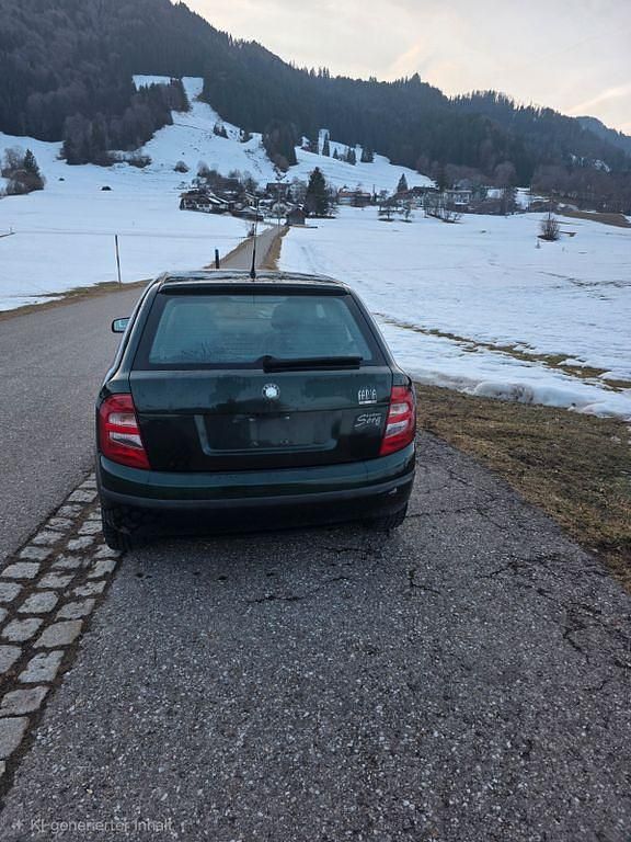 Gebraucht Skoda Fabia 101 PS (74 kW) 2002 Grün Limousine