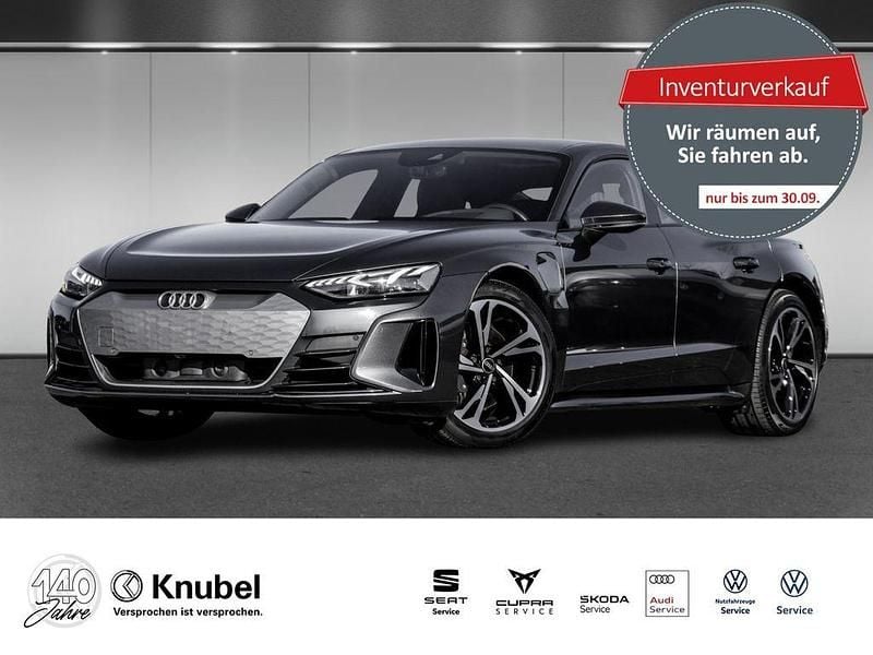 Grau Gebraucht 2021 Audi e-tron GT quattro Design Limousine | 43.990 € (Fairer Preis) - Bild 1/4