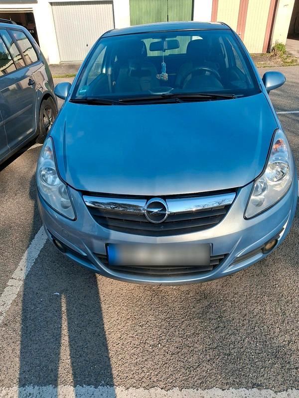 Gebraucht Opel Corsa 80 PS (58 kW) 2007 Blau Kleinwagen