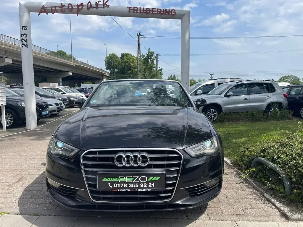 Gebraucht Audi A3 Cabriolet S-Line 150 PS (110 kW) 2015 Schwarz Cabrio