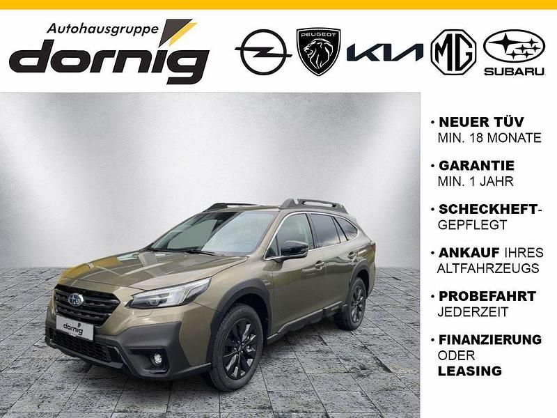 Autumn green Neu 2025 Subaru Outback Exclusive+ SUV | 51.890 € (Teuer) - Bild 1/4