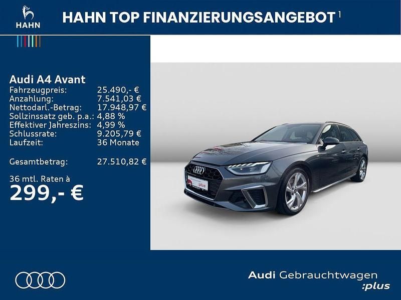 Gebraucht Audi A4 S-Line 163 PS (119 kW) 2023 Grau Kombi