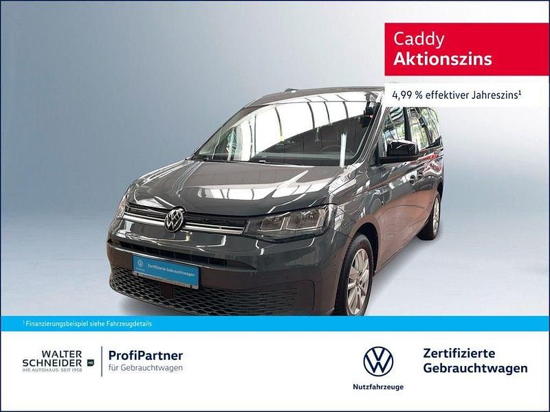 Grau Gebraucht 2024 VW Caddy Maxi Life Van / Kleinbus | 38.280 € (Etwas zu teuer) - Bild 1/2