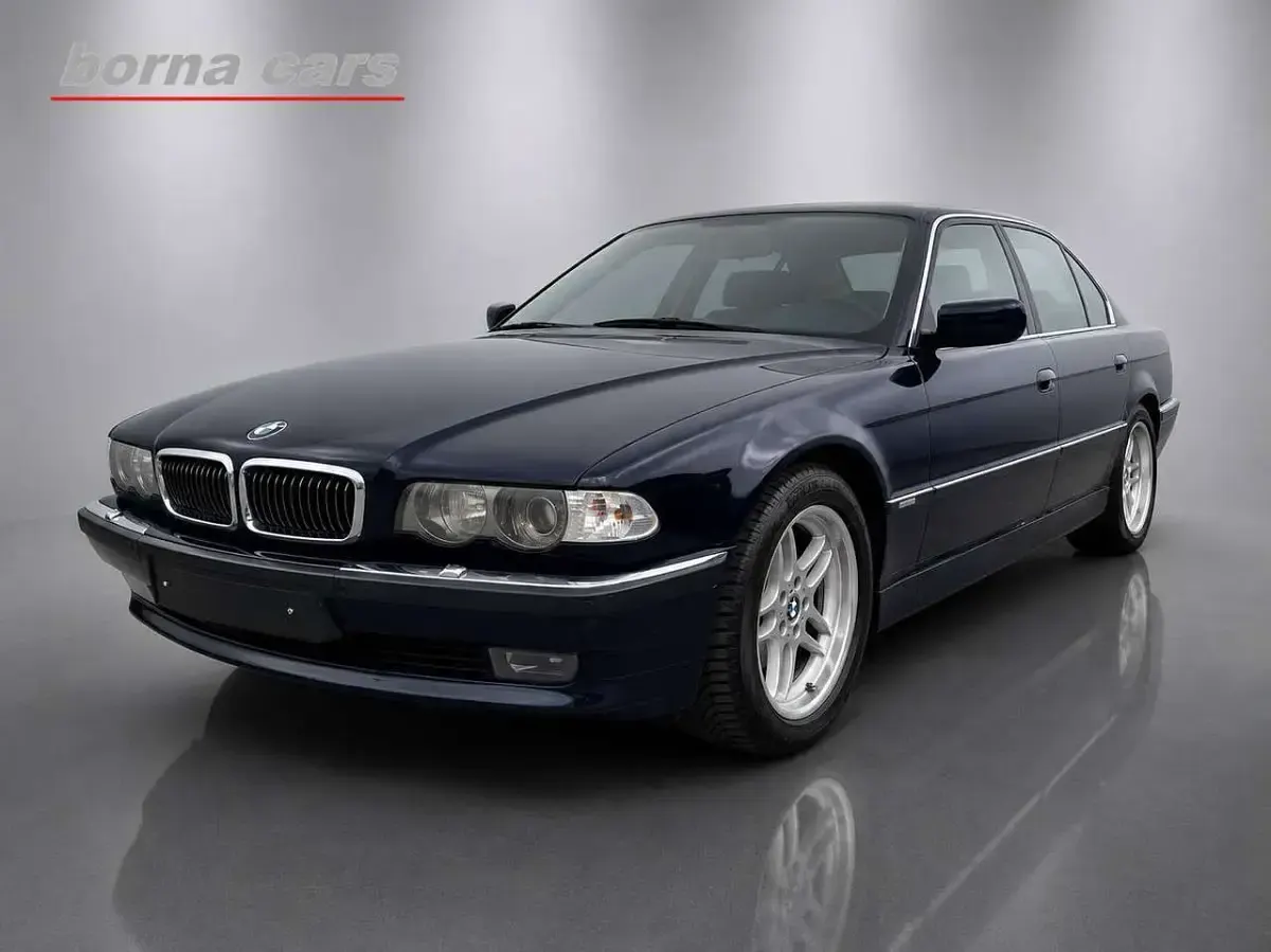 Gebraucht BMW 740 245 PS (180 kW) 2001 Blau Limousine