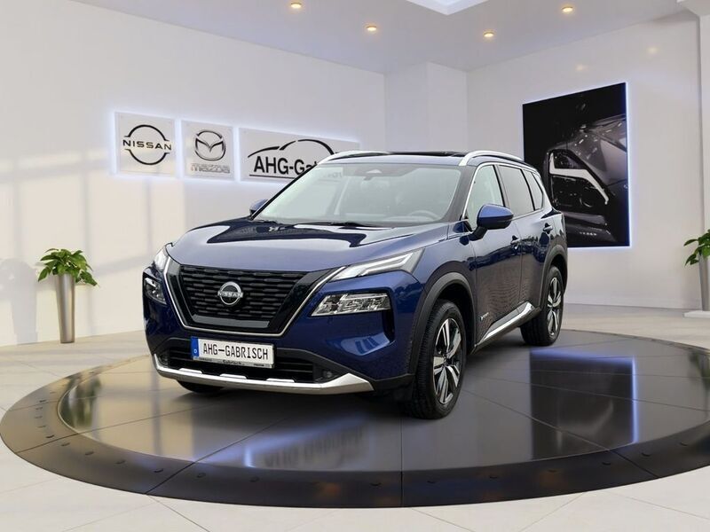 Blau Gebraucht 2022 Nissan X-Trail Tekna SUV | 38.990 € (Fairer Preis) - Bild 1/4