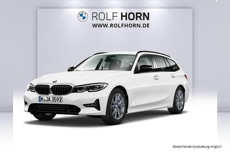 Weiß Gebraucht 2020 BMW 318 Sport Line Kombi | 22.920 € (Guter Preis) - Bild 1/4
