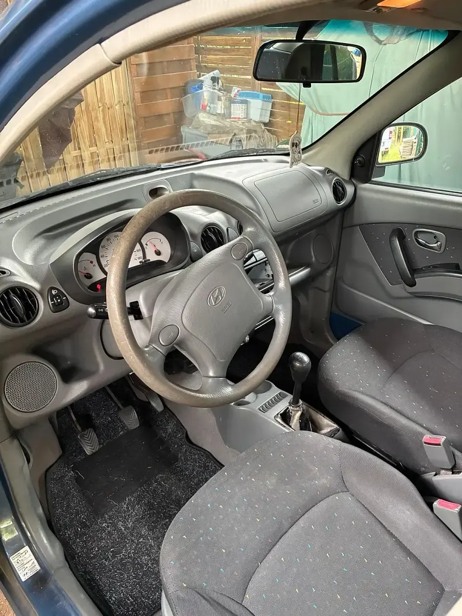 Gebraucht Hyundai Atos Prime 58 PS (42 kW) 2002 Blau Kleinwagen