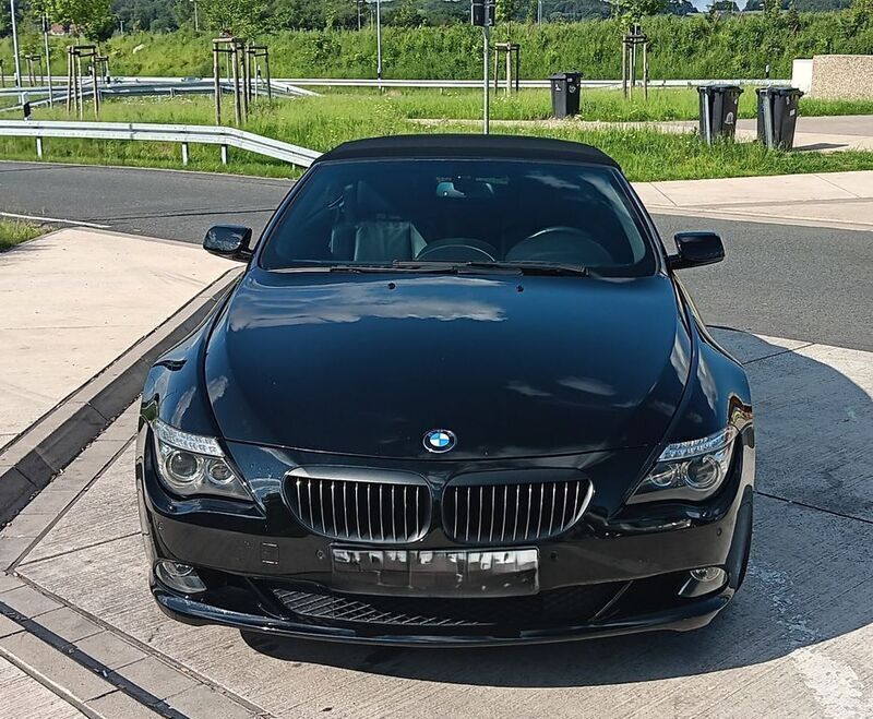 Schwarz Gebraucht 2008 BMW 650 Cabriolet Sport Line Cabrio | 18.200 € (Superpreis) - Bild 1/4