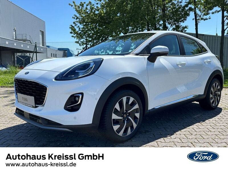 Weiß Gebraucht 2024 Ford Puma Titanium SUV | 23.880 € (Guter Preis) - Bild 1/4
