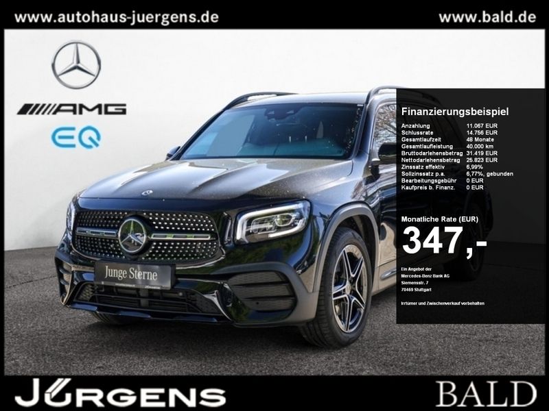 Gebraucht Mercedes GLB200 AMG 150 PS (110 kW) 2021 Schwarz metalliclack kosmosschwarz SUV