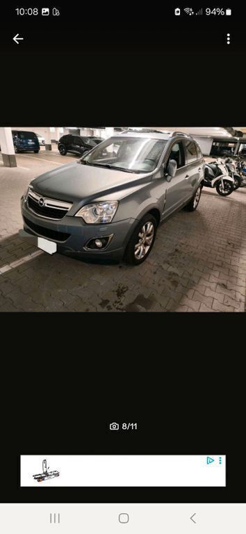 Gebraucht Opel Antara Cosmo 184 PS (135 kW) 2012 Grau SUV