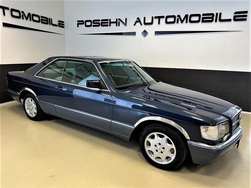Blau Gebraucht 1985 Mercedes 420 Coupé | 16.900 € - Bild 1/4