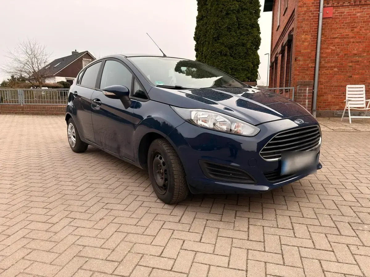 Gebraucht Ford Fiesta 2014 Blau Kleinwagen