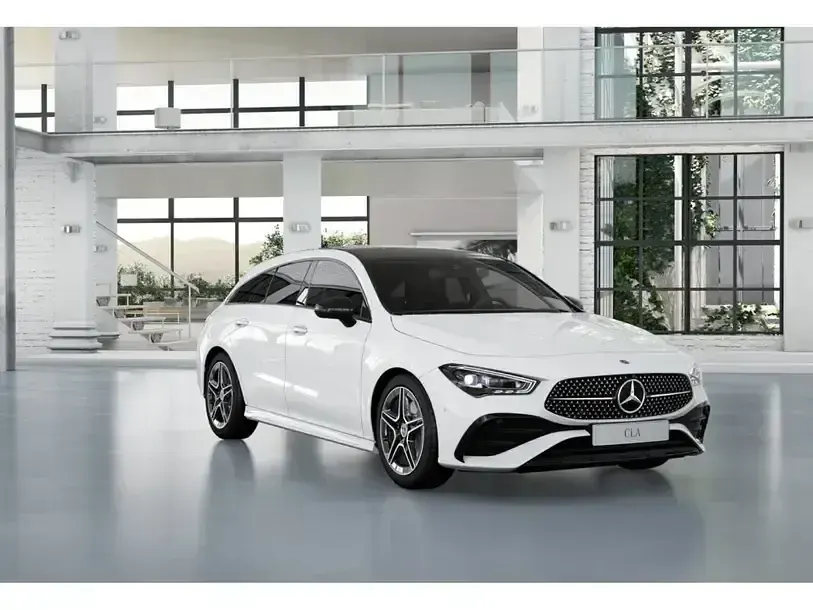 Gebraucht Mercedes CLA220 AMG 190 PS (139 kW) 2025 Unilack polarweiß Limousine
