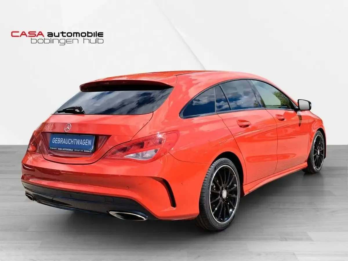 Gebraucht Mercedes CLA200 156 PS (114 kW) 2017 Jupiterrot uni Kombi