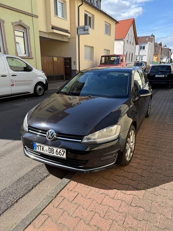 Schwarz Gebraucht 2014 VW Golf VII Highline Limousine | 8.600 € (Guter Preis) - Bild 1/4