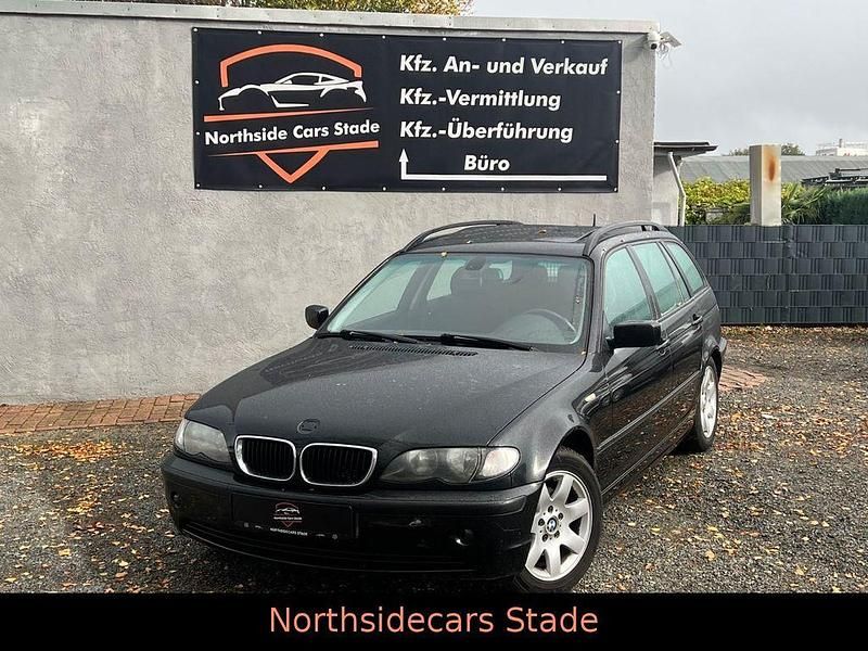 Schwarz Gebraucht 2004 BMW 316 Kombi | 990 € (Superpreis) - Bild 1/4