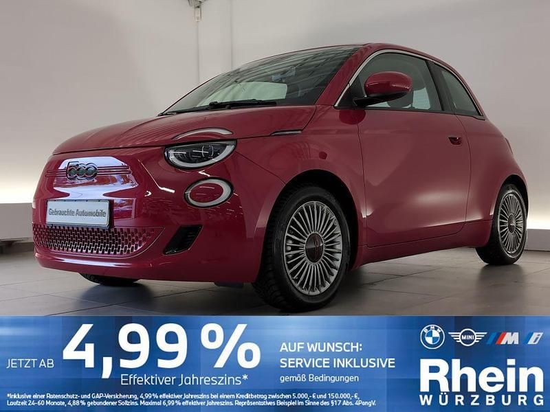Rot Gebraucht 2023 Fiat 500e Red Limousine | 18.289 € (Fairer Preis) - Bild 1/4