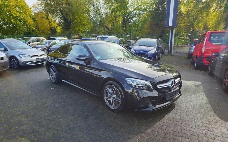 Schwarz Gebraucht 2022 Mercedes C43 AMG AMG Coupé | 46.990 € (Superpreis) - Bild 1/4