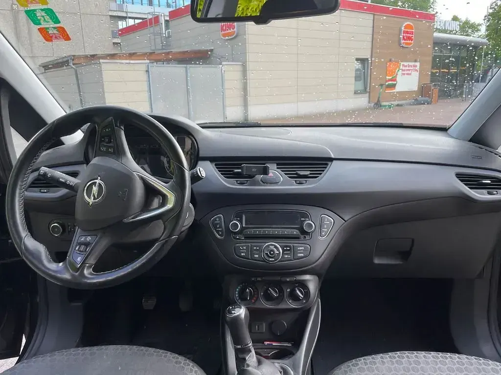 Gebraucht Opel Corsa Edition 90 PS (66 kW) 2015 Schwarz Kleinwagen