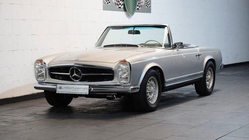 Gebraucht Mercedes SL280 185 PS (136 kW) 1969 Silber Cabrio