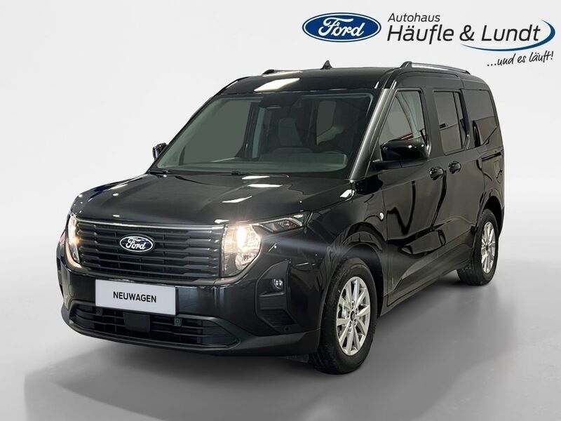 Obsidianschwarz metallic Neu 2025 Ford Tourneo Courier Titanium Van / Kleinbus | 28.980 € (Etwas zu teuer) - Bild 1/4