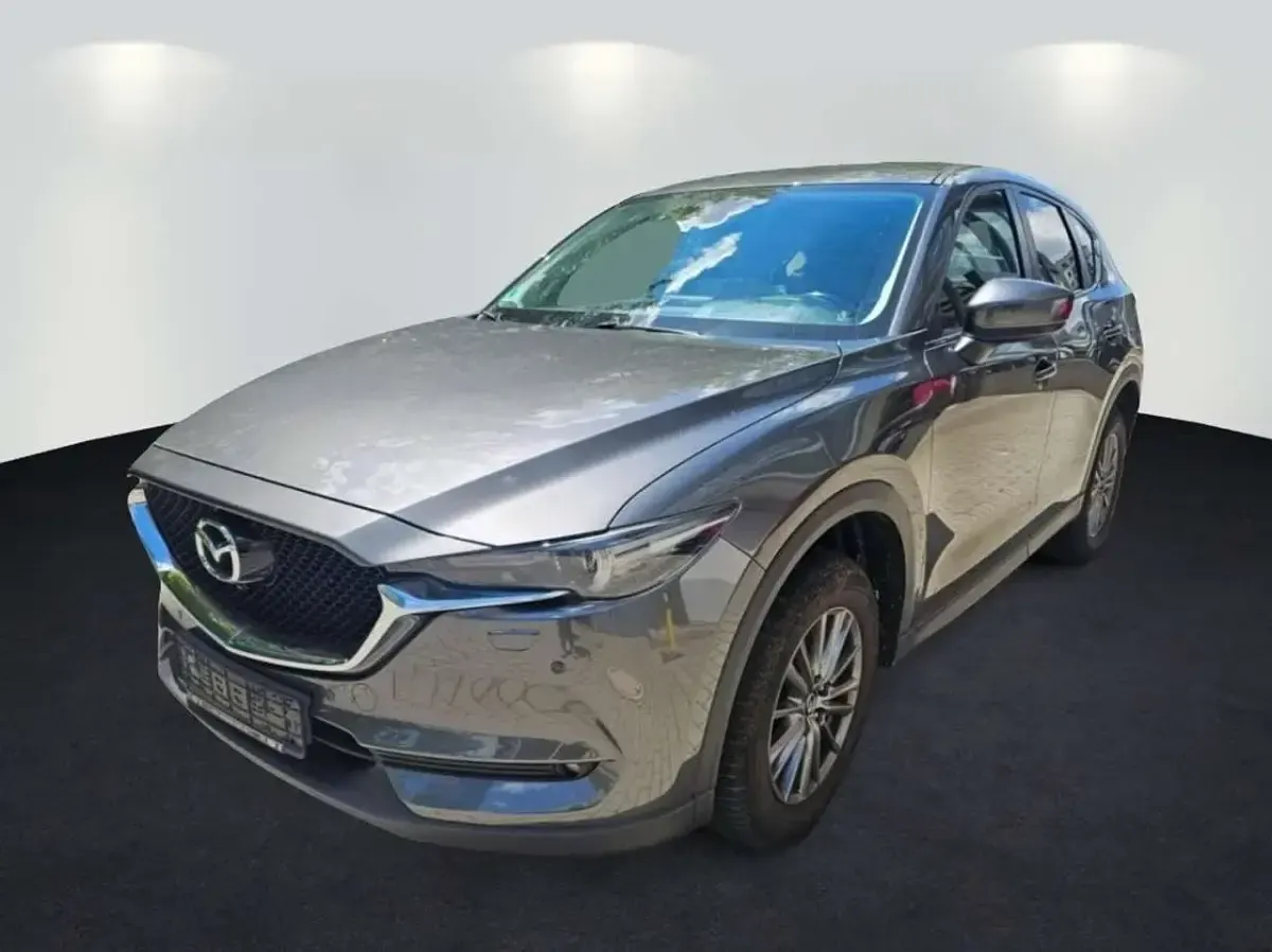 Gebraucht Mazda CX-5 Exclusive-Line 150 PS (110 kW) 2018 Grau SUV