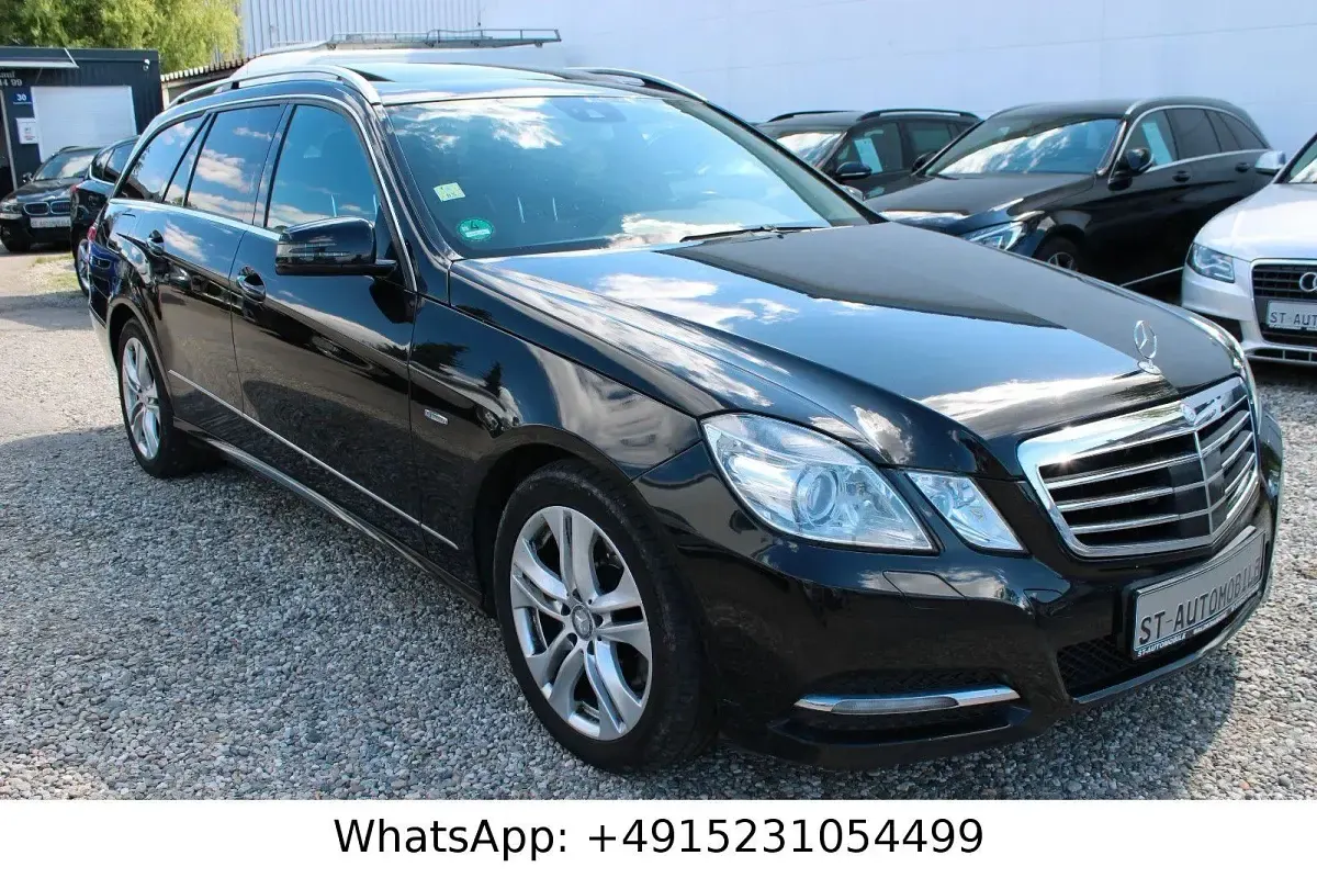 Używany Mercedes E250 Avantgarde 204 KM (150 kW) 2010 Czarny Kombi