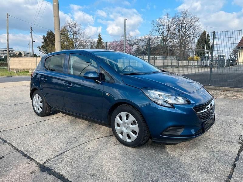 Gebraucht Opel Corsa Edition 90 PS (66 kW) 2015 Blau Kleinwagen