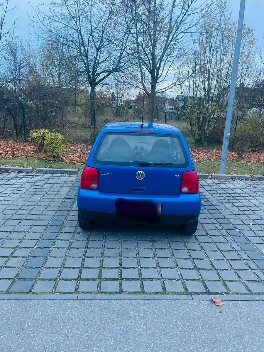 Gebraucht VW Lupo 75 PS (55 kW) 1999 Blau Kleinwagen