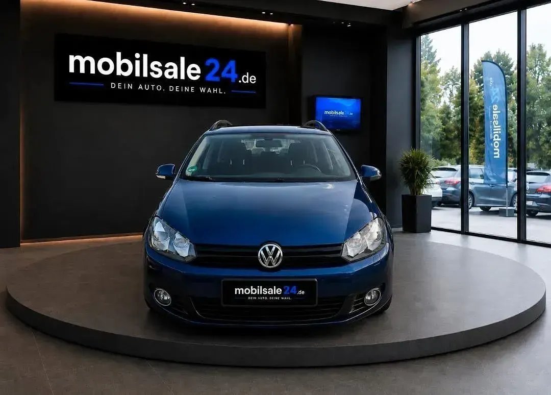 Gebraucht VW Golf VII 105 PS (77 kW) 2012 Blau Kombi