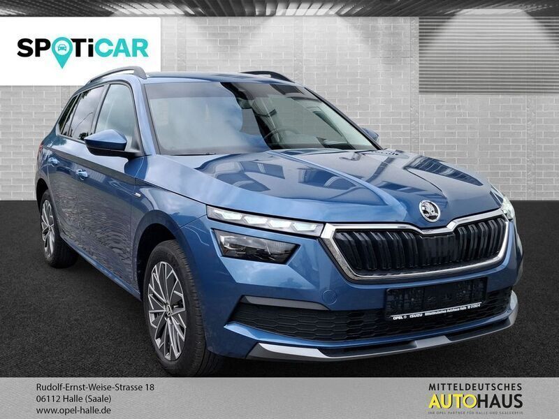 Titanblau metallic Gebraucht 2022 Skoda Kamiq Clever SUV | 22.970 € (Guter Preis) - Bild 1/4