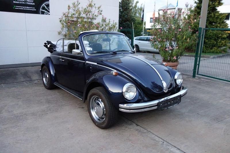 Blau Gebraucht 1975 VW Käfer Karmann Cabrio | 29.900 € - Bild 1/4