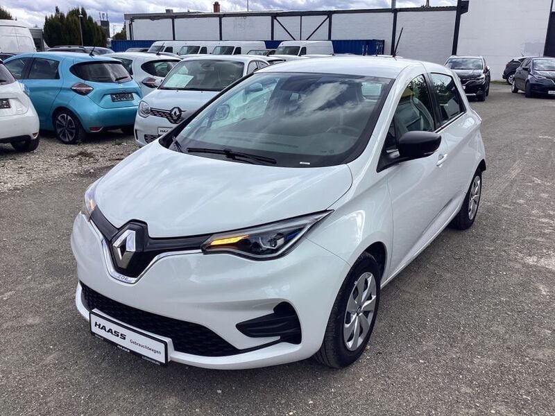 Gletscherweiss Gebraucht 2021 Renault Zoe Life Kleinwagen | 11.990 € (Guter Preis) - Bild 1/2