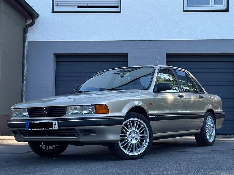Gebraucht Mitsubishi Galant 90 PS (66 kW) 1990 Gold Limousine