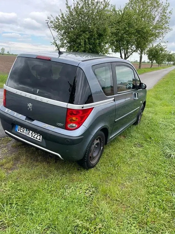 Gebraucht Peugeot 1007 Tendance 68 PS (50 kW) 2006 Grau Van / Kleinbus