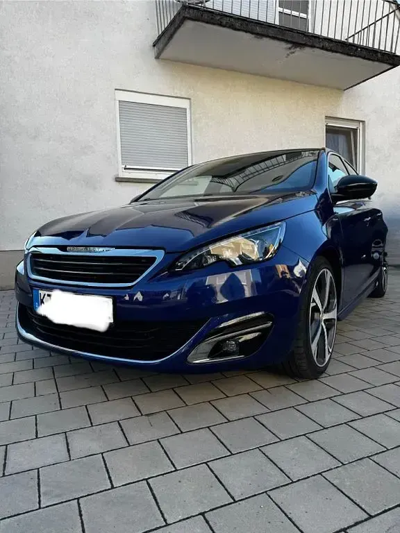 Gebraucht Peugeot 308 GT-line 150 PS (110 kW) 2017 Blau Limousine