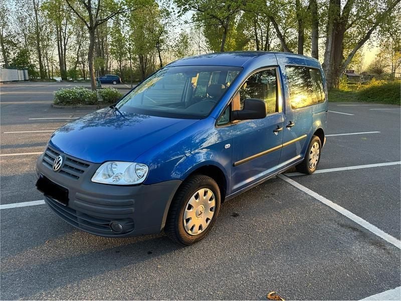 Usata VW Caddy 102 CV (75 kW) 2005 Blu Monovolume