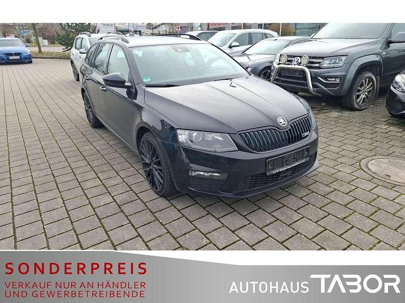 Gebraucht Skoda Octavia RS 230 PS (169 kW) 2016 Cerna magic/black magic Kleinwagen
