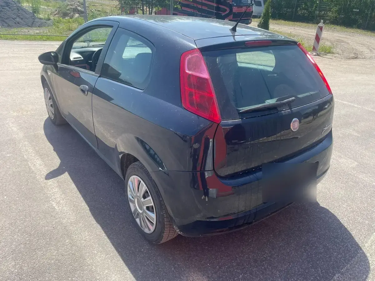 Gebraucht Fiat Grande Punto Active 65 PS (47 kW) 2009 Blau Kleinwagen