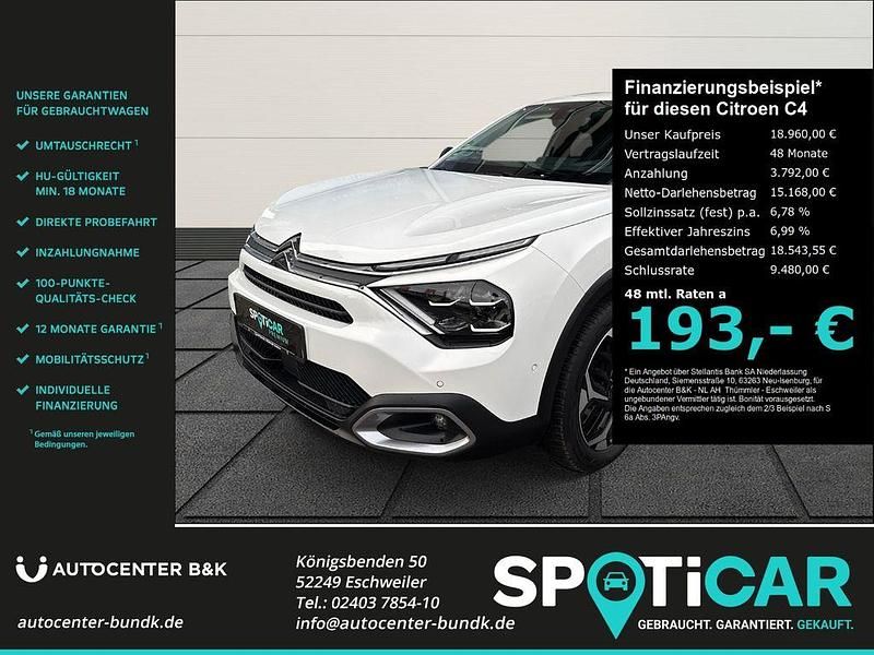 Gebraucht Citroën C4 PureTech 131 PS (96 kW) 2024 Weiß Limousine