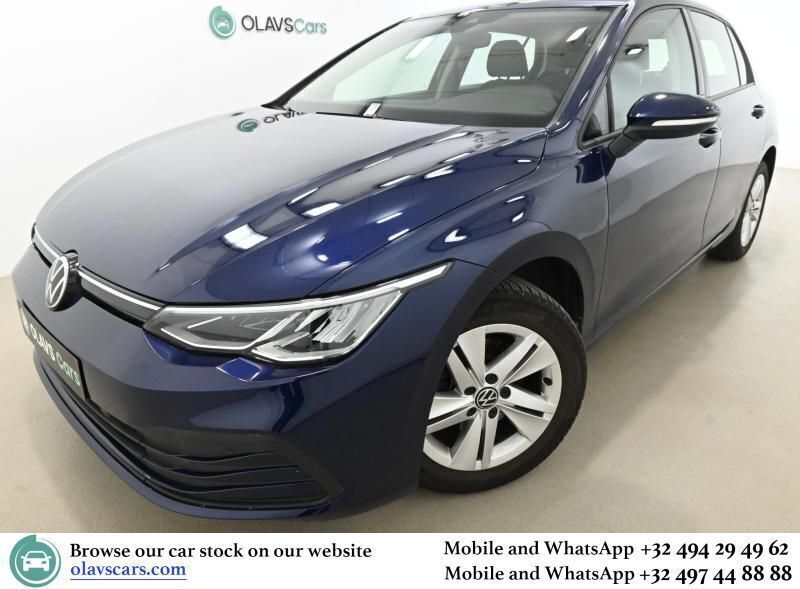 Blau Gebraucht 2022 VW Golf VIII Limousine | 15.246 € (Superpreis) - Bild 1/4
