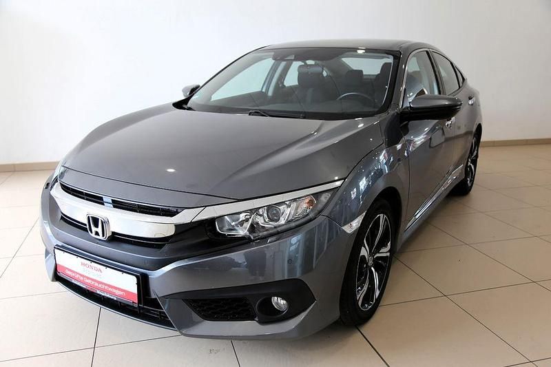 Silber Gebraucht 2019 Honda Civic Elegance Limousine | 17.490 € (Fairer Preis) - Bild 1/4