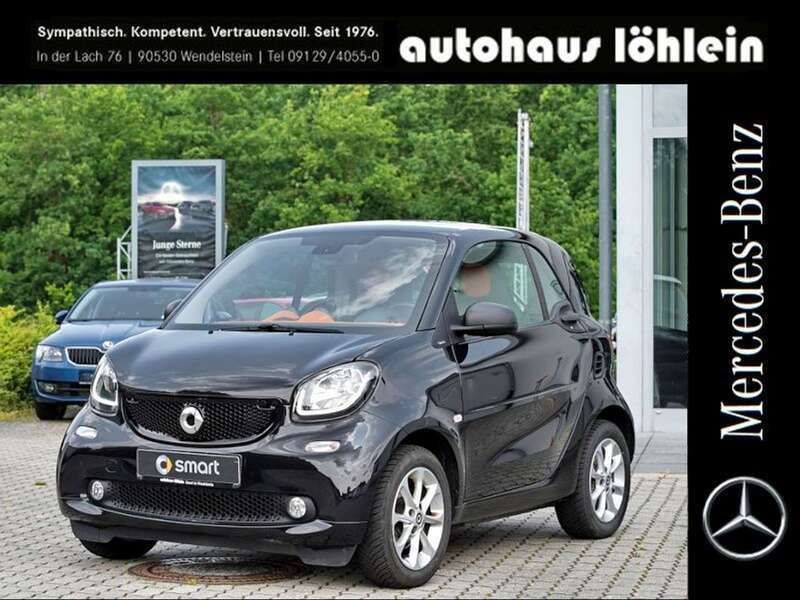Schwarz Gebraucht 2018 Smart ForTwo Coupé Coupé | 12.999 € - Bild 1/4