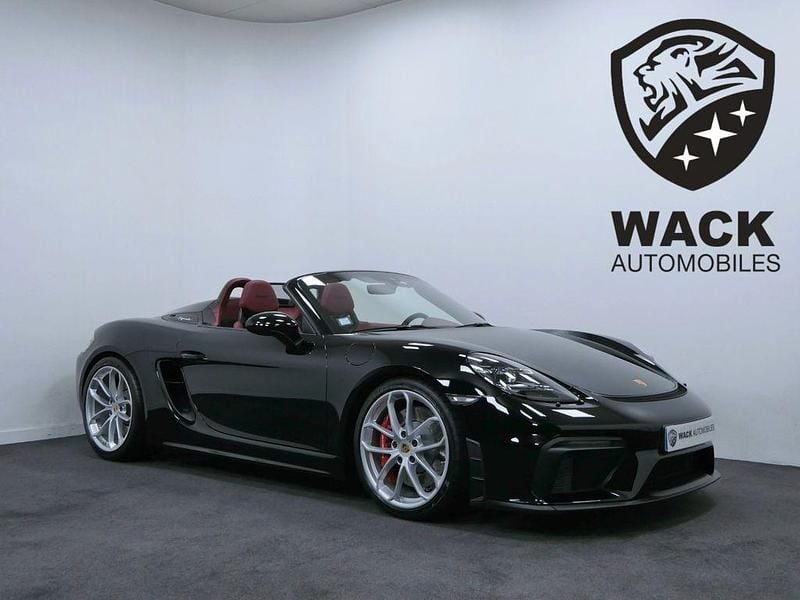 Schwarz Gebraucht 2019 Porsche 718 Spyder Cabrio | 107.900 € (Fairer Preis) - Bild 1/4